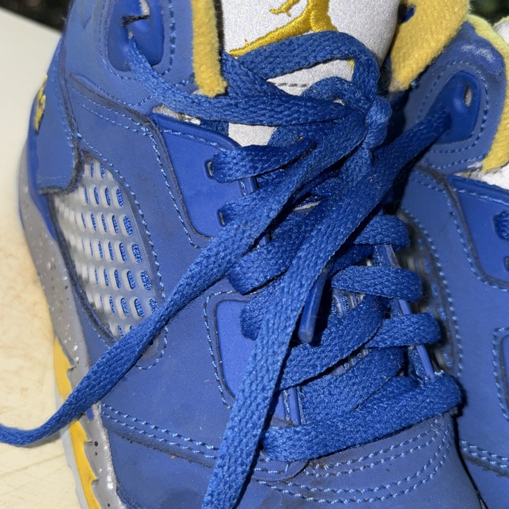Temp hold! Nike Air Jordan 12 Royal blue ( Rare color)!!! Toddler Td Size 12C - Picture 7 of 10